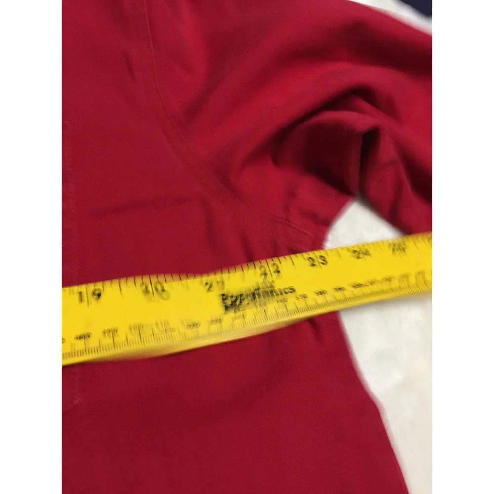 Levi's Red Long Sleeve Button Down Brushpopper Cowboy‎ Shirt Thick Duty Warm